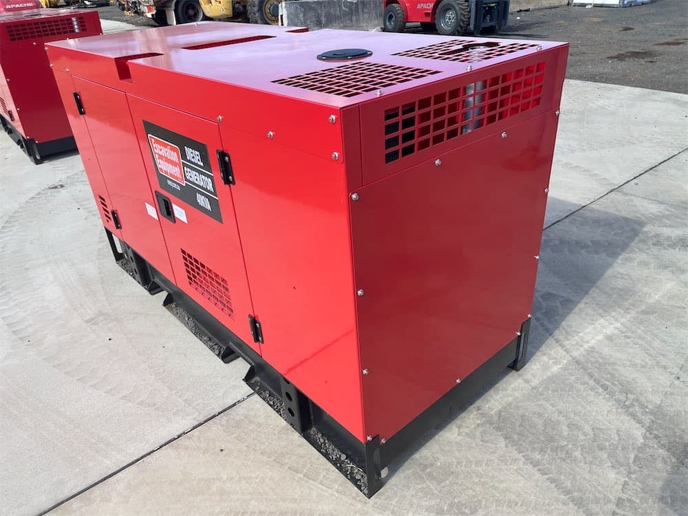 EXEQ 40kVA Silenced Diesel Generator view 5