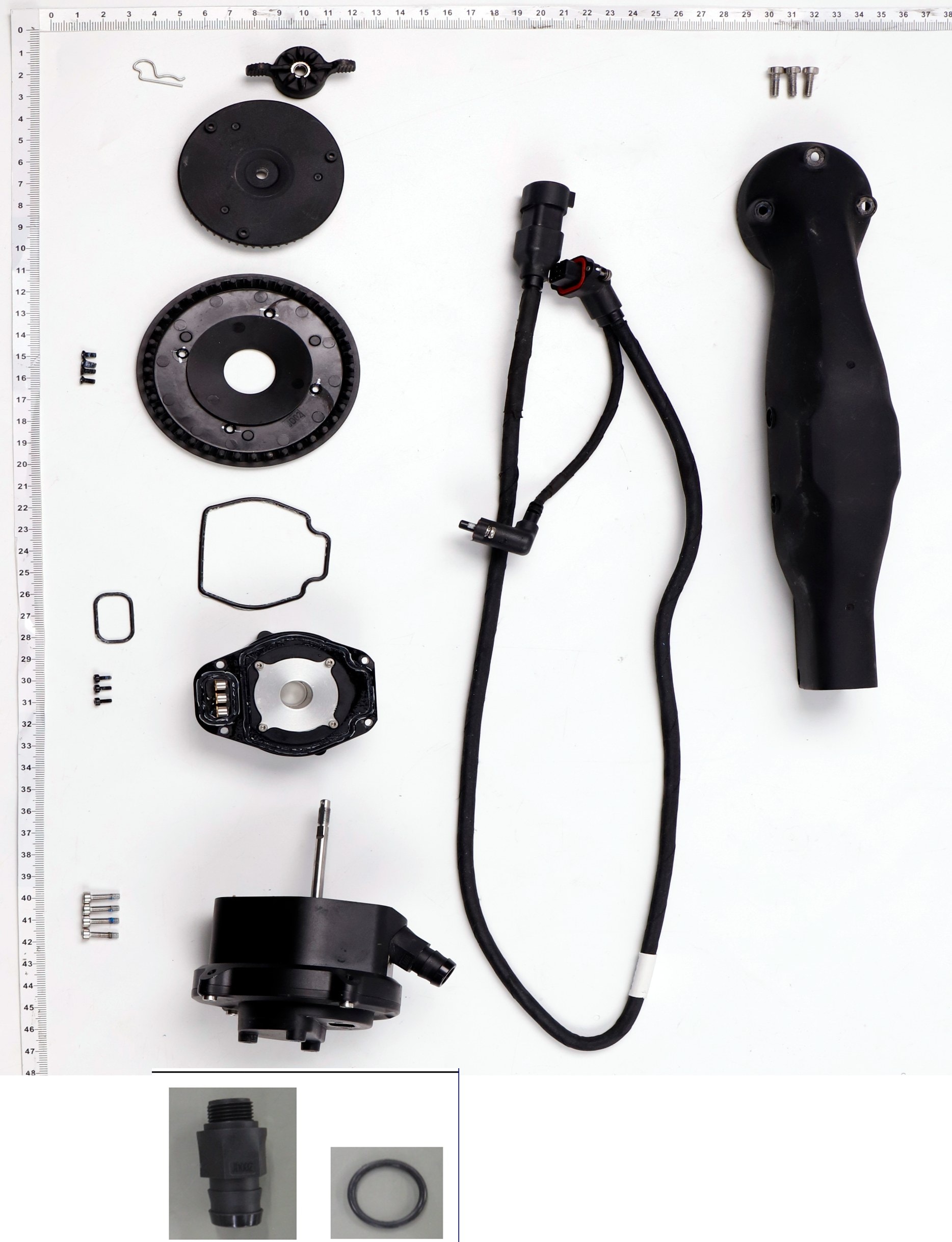 T100 Mist Kit External Spray Boom exploded parts diagram