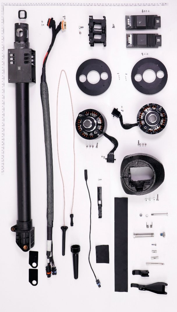 T50 M1 Arm exploded parts diagram