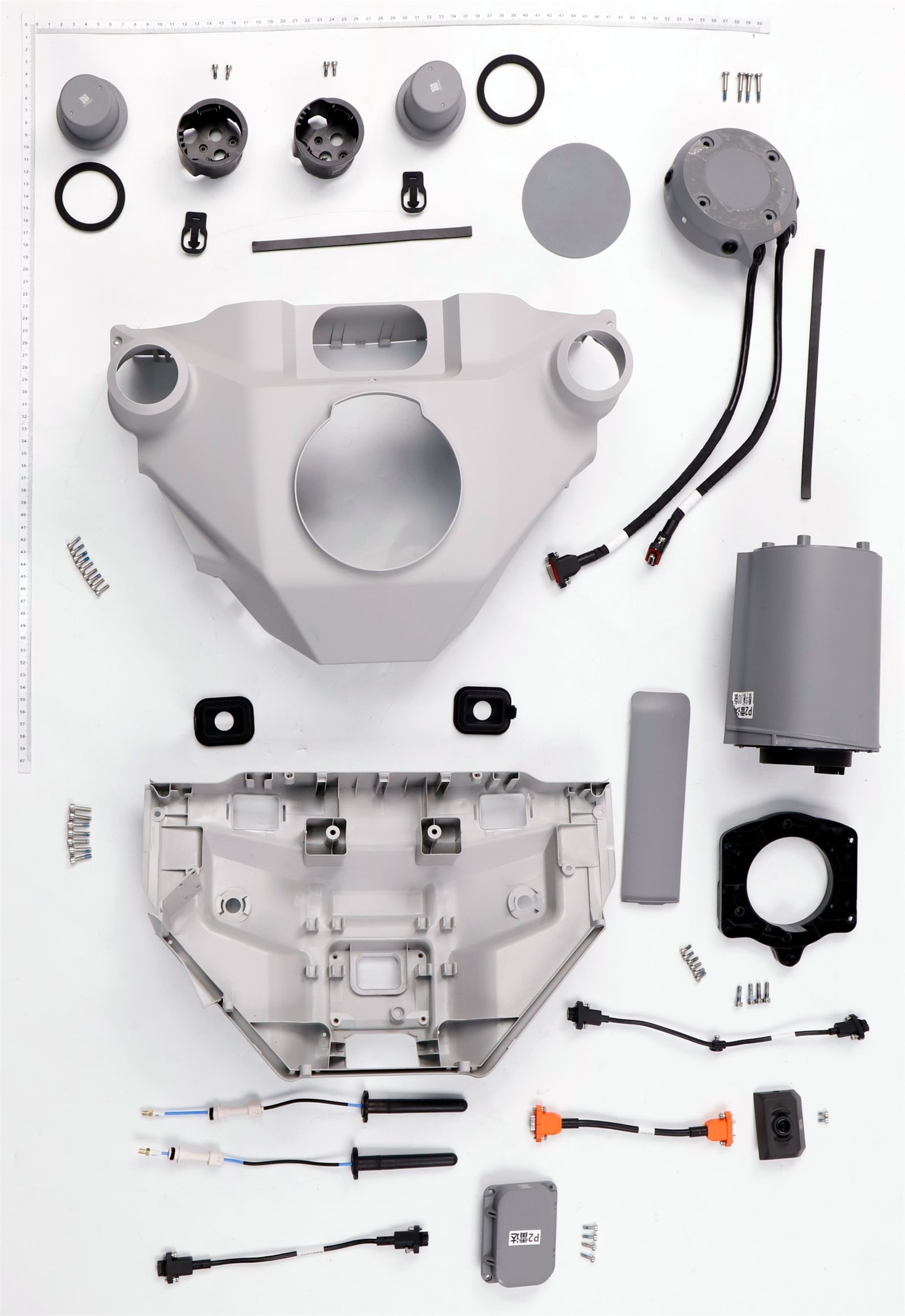 T100 Front Frame (2) exploded parts diagram