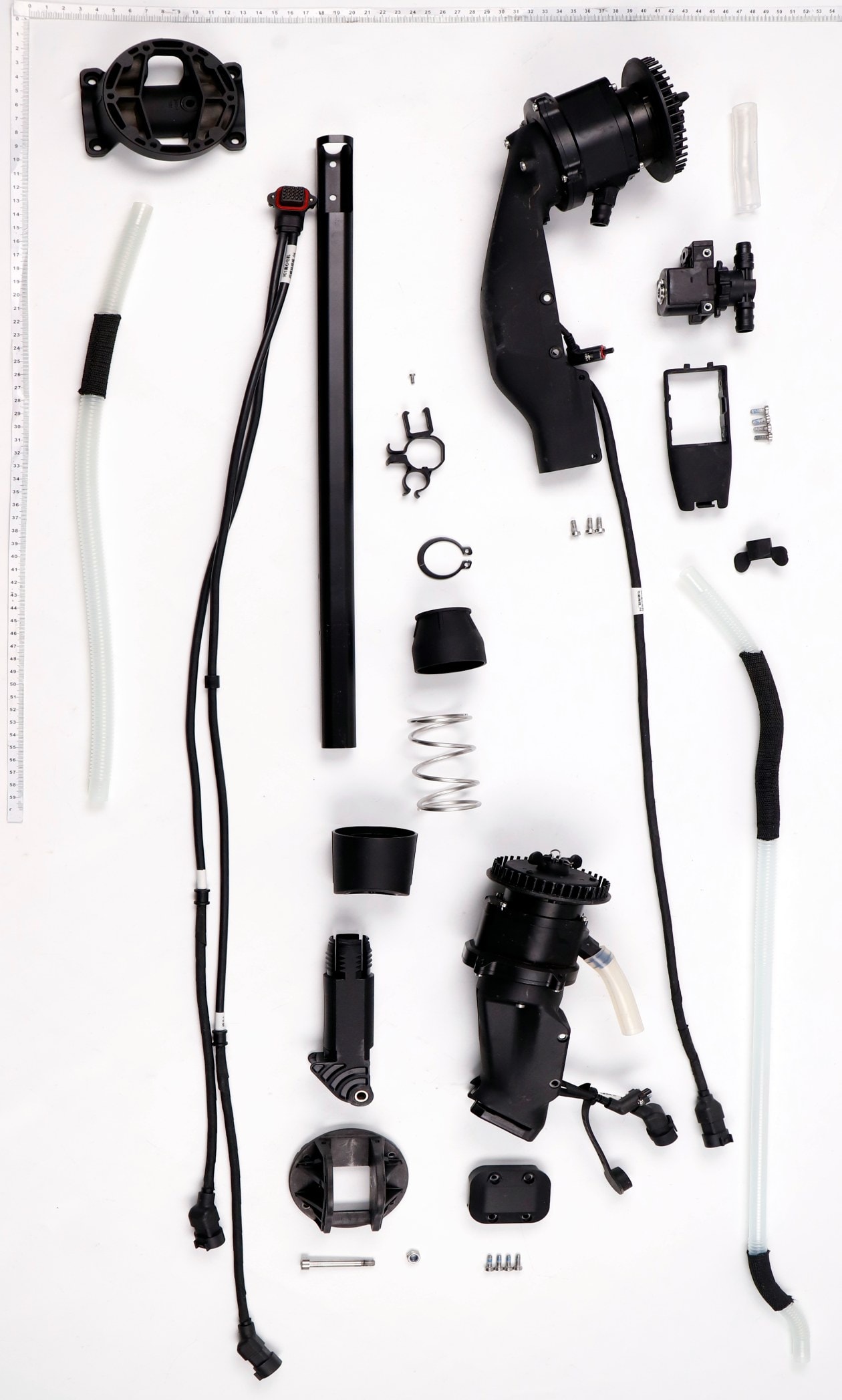 T100 Mist Kit Mist Spray Boom exploded parts diagram