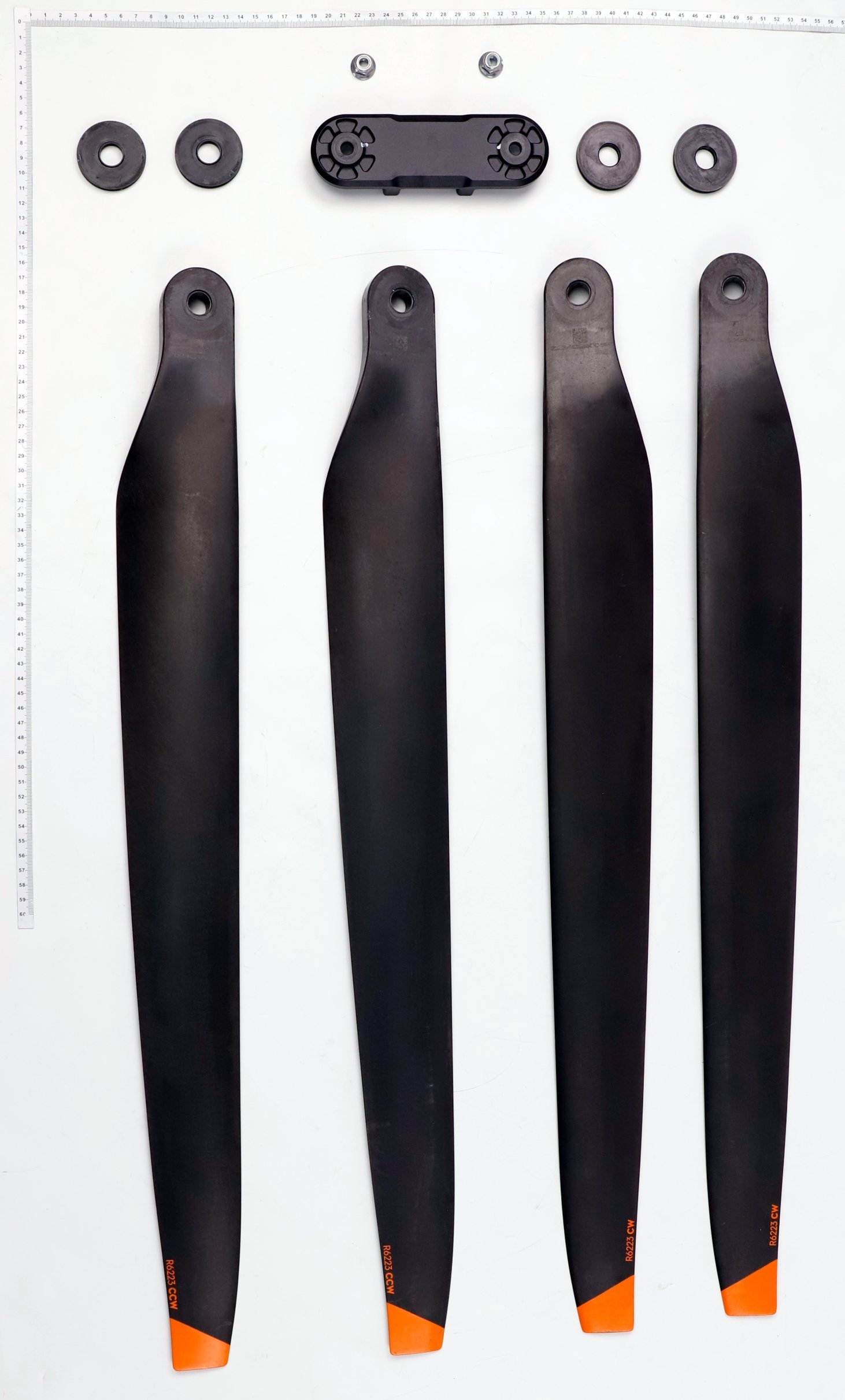 T100 Propellers exploded parts diagram