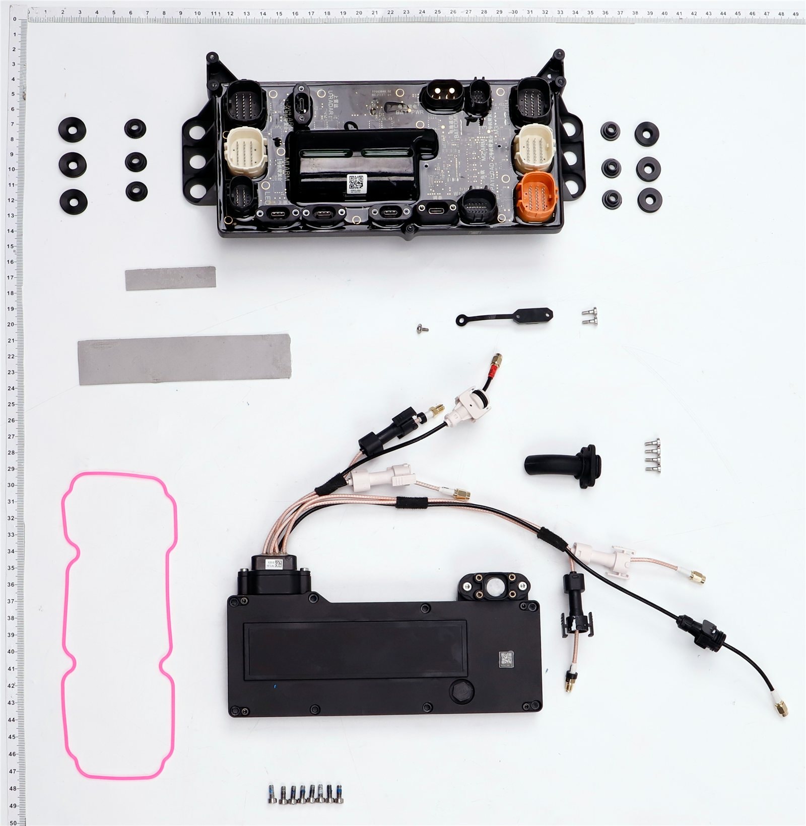 T25P Cable Distribution Board exploded parts diagram
