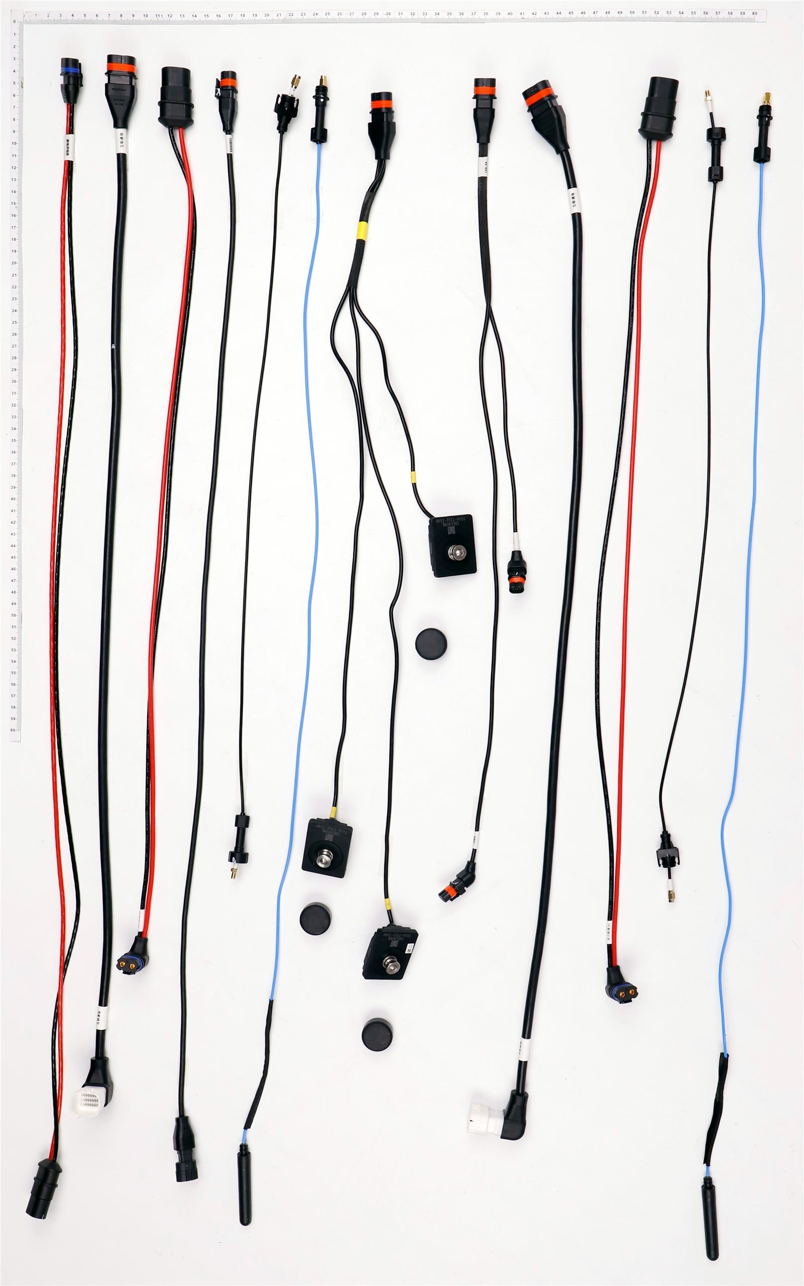 T25P Cables exploded parts diagram