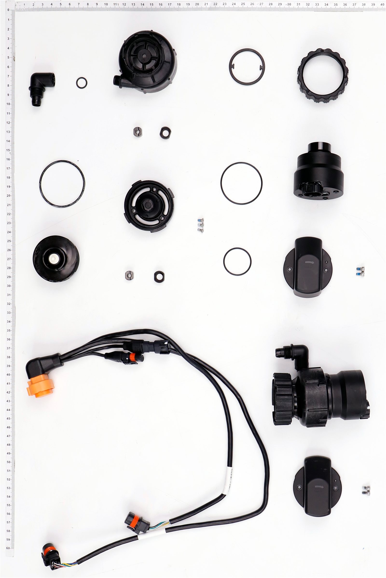 T25P Impeller Pump exploded parts diagram