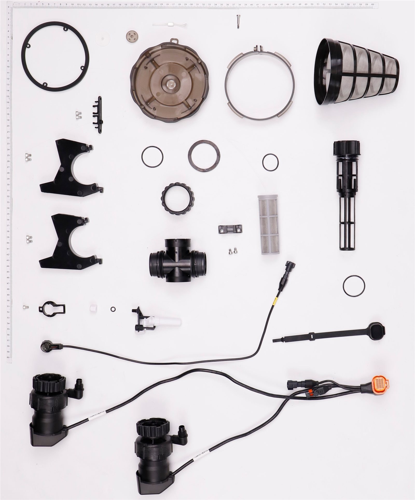 T25P Spray Tank (2) exploded parts diagram