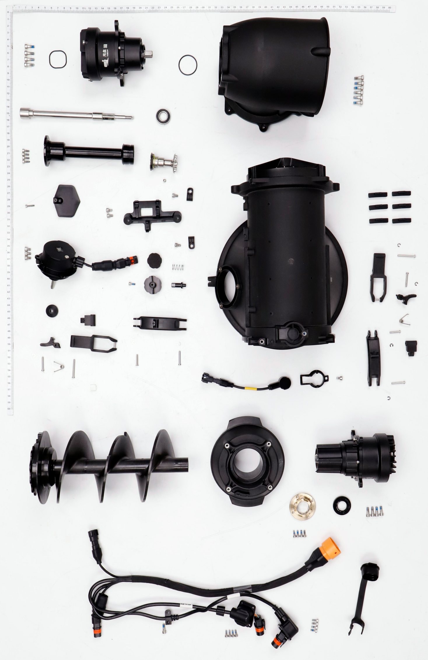T25P Spreader 1 exploded parts diagram
