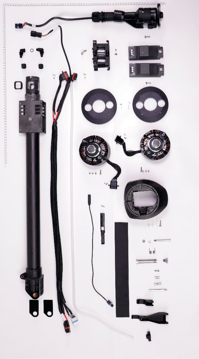 T50 M3 Arm exploded parts diagram