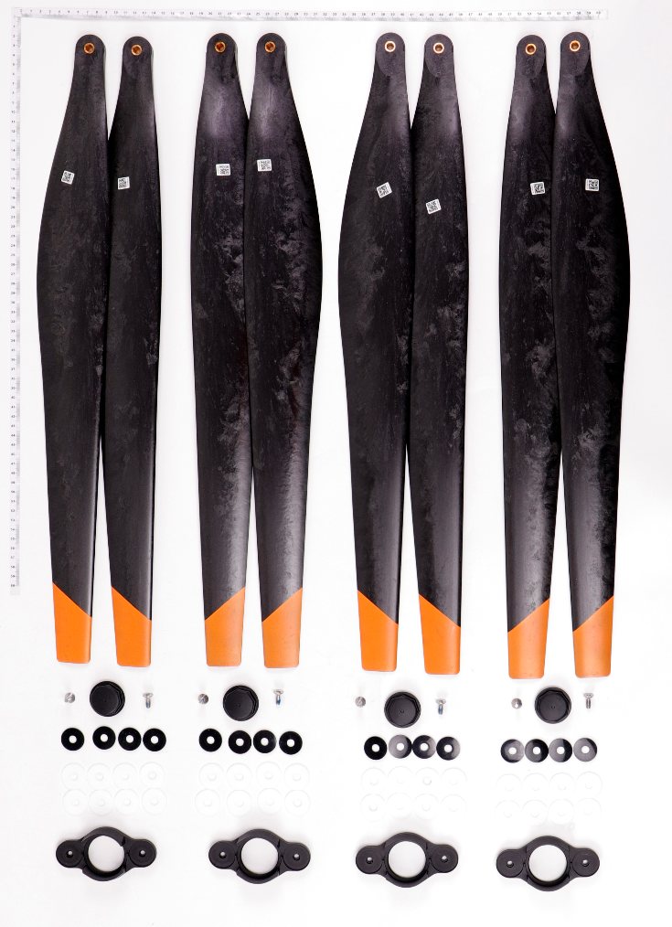 T50 Upper Propeller exploded parts diagram