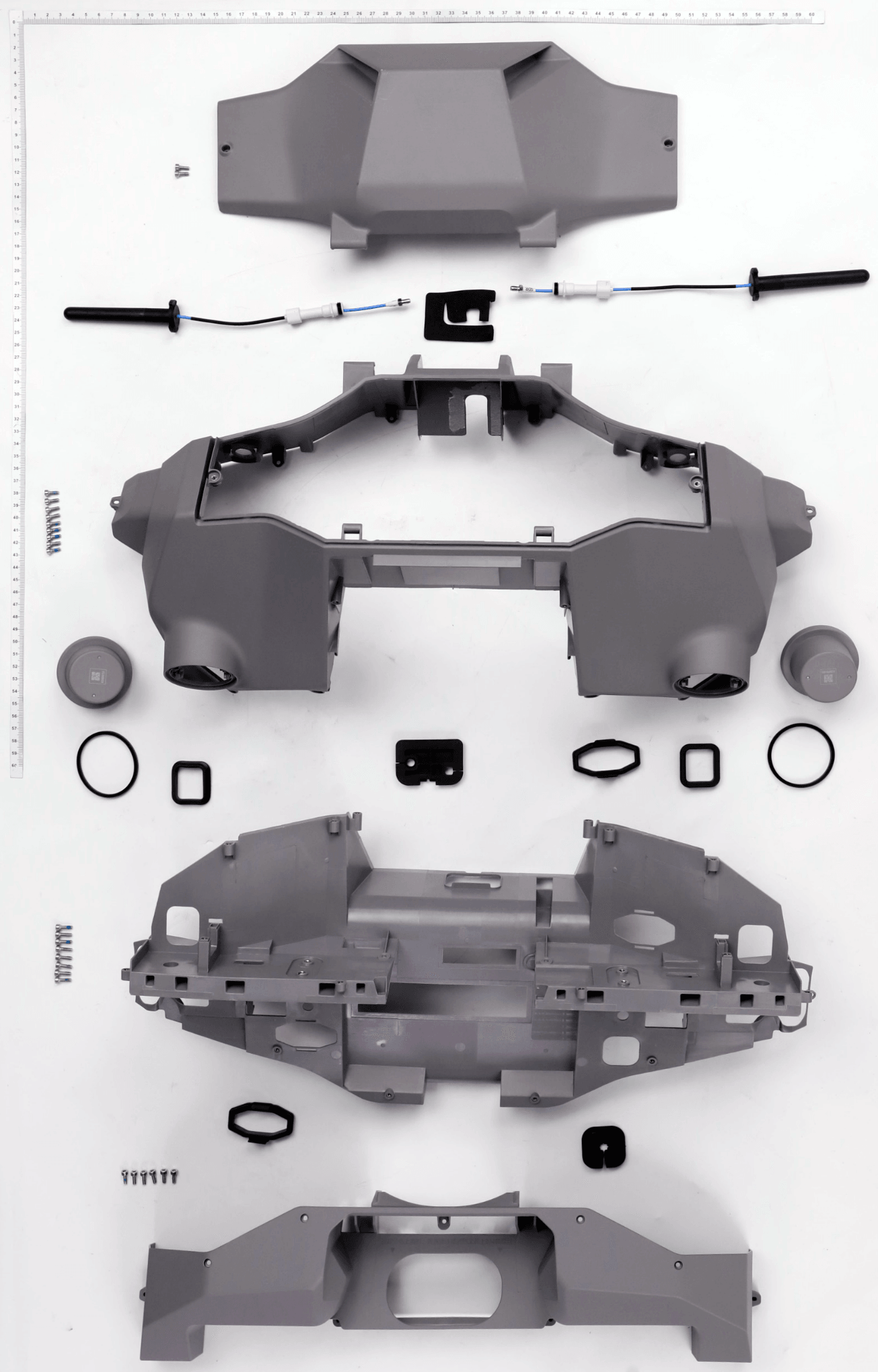 T70P Front Frame 1 exploded parts diagram