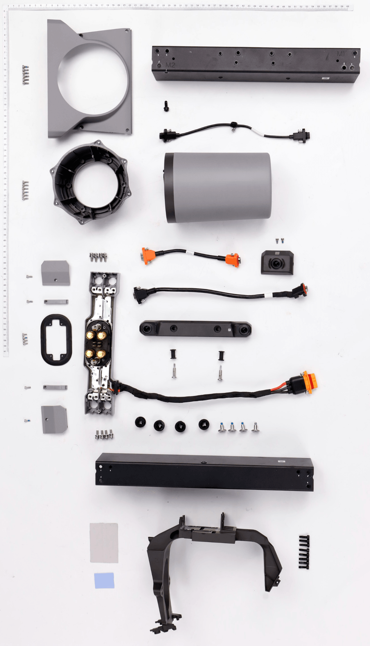 T70P Front Frame 2 exploded parts diagram