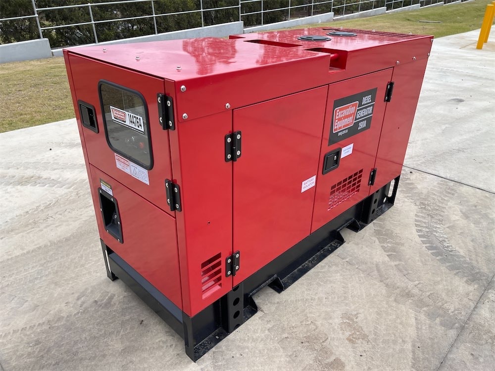 EXEQ 25kVA Silenced Diesel Generator